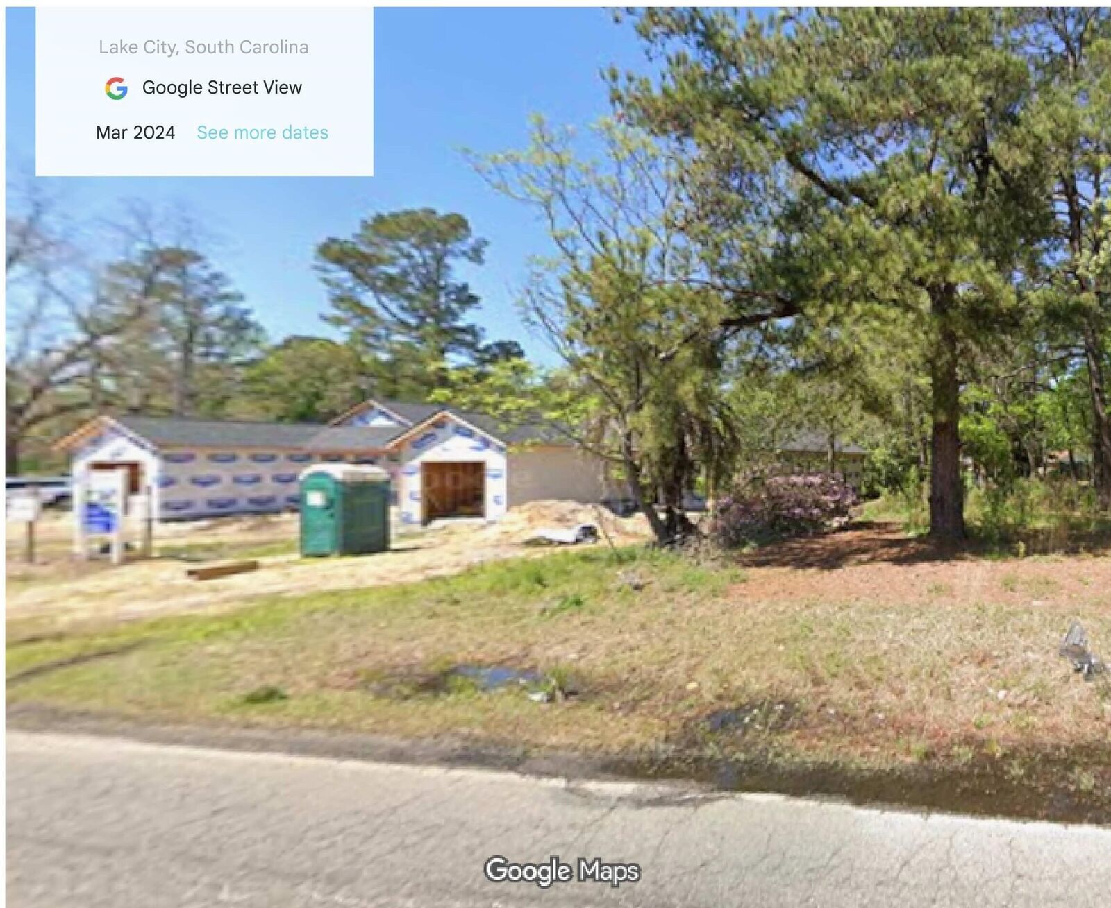 Property Photo:  580 Moore St.  SC 29560 