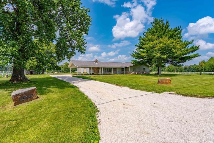 Property Photo:  2444 Metzger Road  IN 47601 