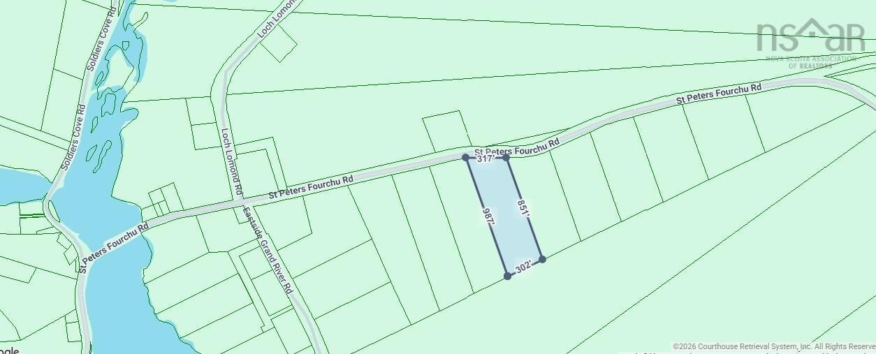 Property Photo:  Lot 2014-7 St Peters Fourchu Rd  NS B0E 3B0 