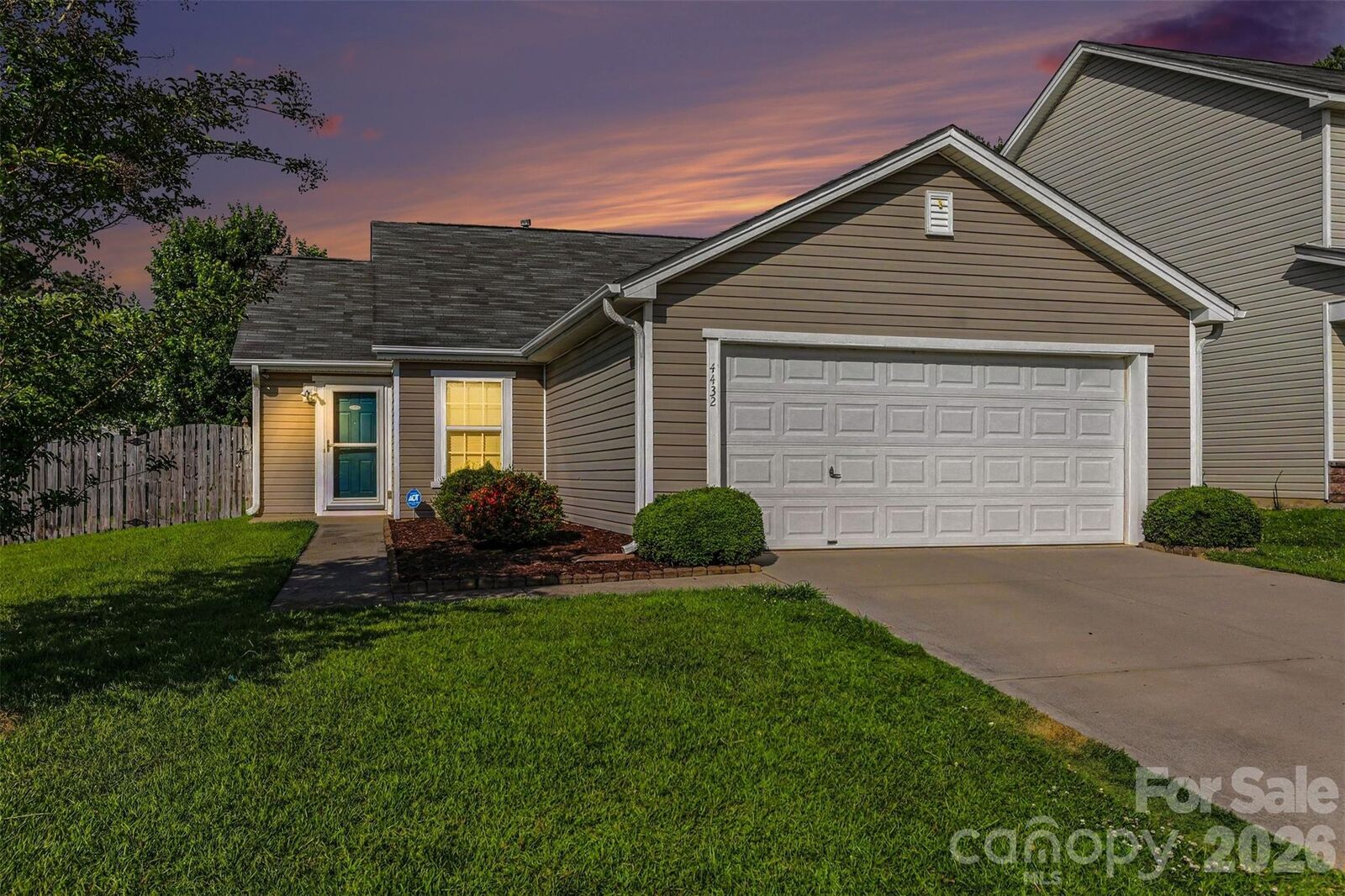 Property Photo:  4432 Kiddle Lane  NC 28110 