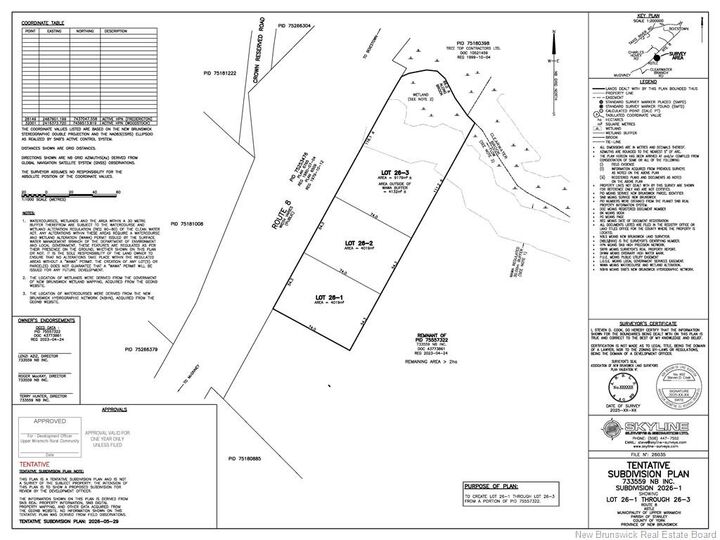 Property Photo:  Lot Route 8  NB E6A 1P9 