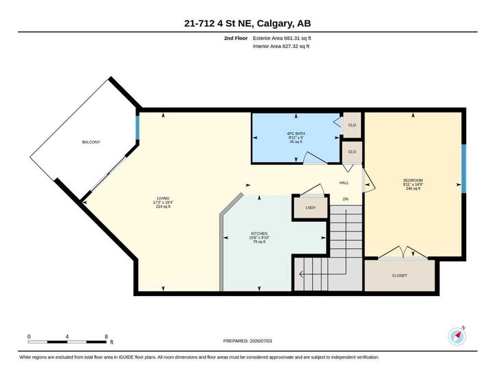 Property Photo:  712 4 Street NE 21  AB T2E 3S8 