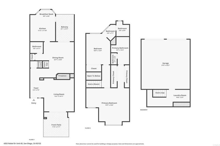 Property Photo:  4353 Nobel Drive  CA 92122 
