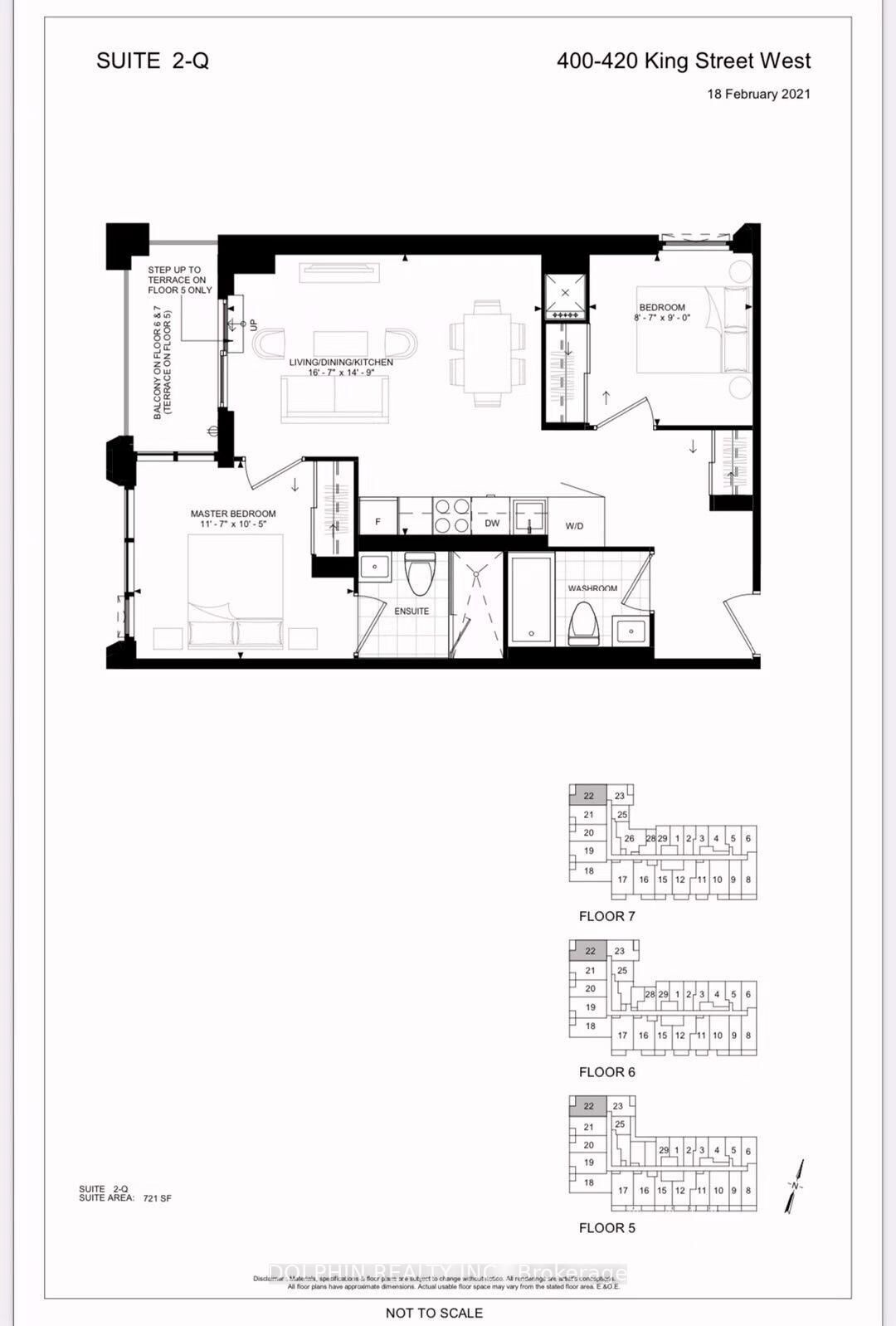 Property Photo: 400 King Street W 722 ON M5V 1K2