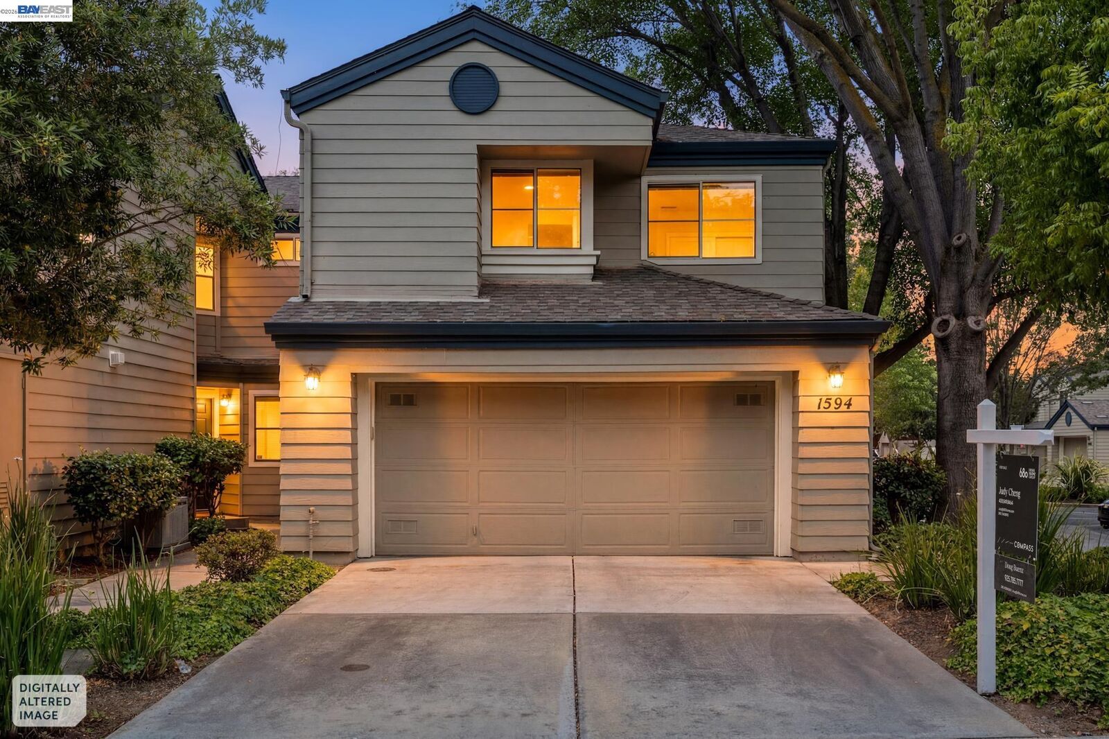 Property Photo: 1594 Fairway Green Cir CA 95131