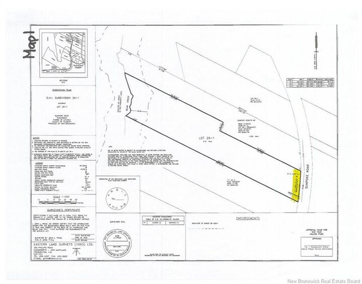 Property Photo: Lot 25-1 Sunpoke Road NB E3B 8Y3