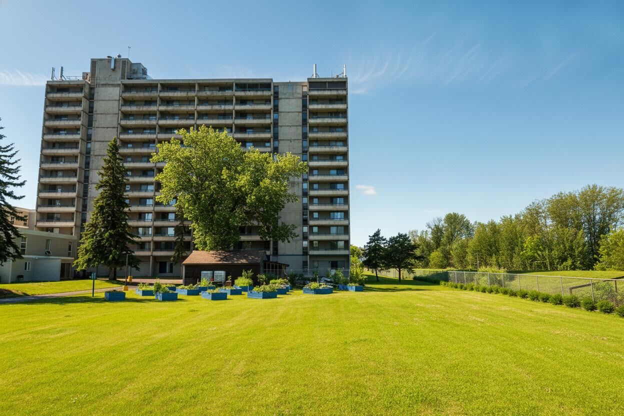 Property Photo: 13221 Macdonald Drive 711 AB T9H 4H2