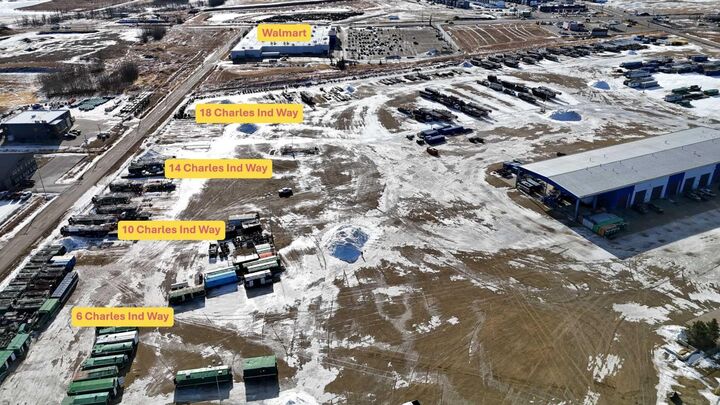 Property Photo: 14 Charles Industrial Way AB T4S 0A6