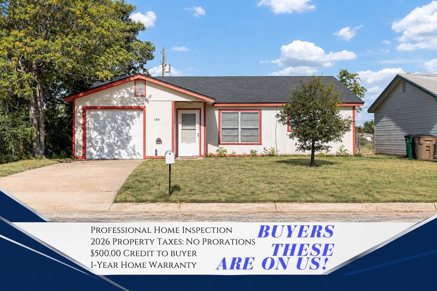 Property Photo: 144 Stoneham Street TX 76905