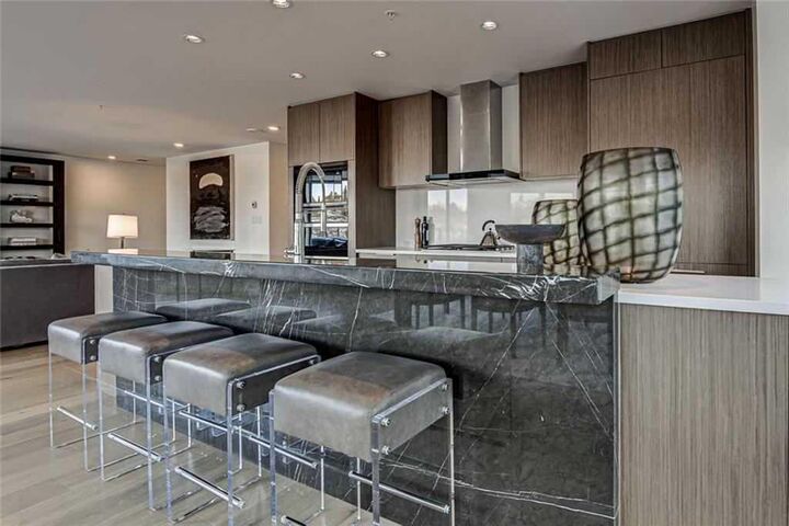 Property Photo: 128 Waterfront Court SW 501 AB T2P 1K9