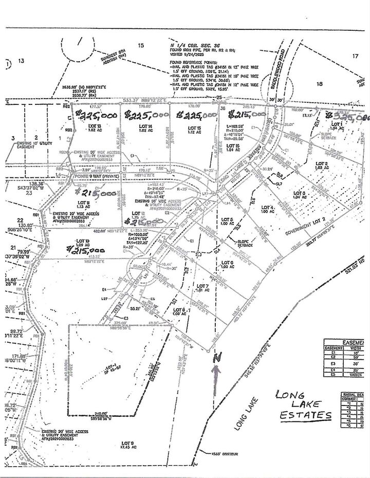 Property Photo: Lot 16 Long Lake Estates Est WA 99026