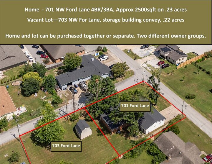 Property Photo:  701 NW Ford Lane  AR 72712 