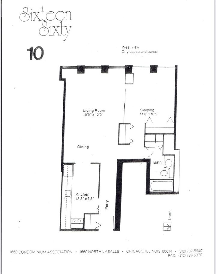 Property Photo: 1660 N La Salle Drive 210 IL 60614