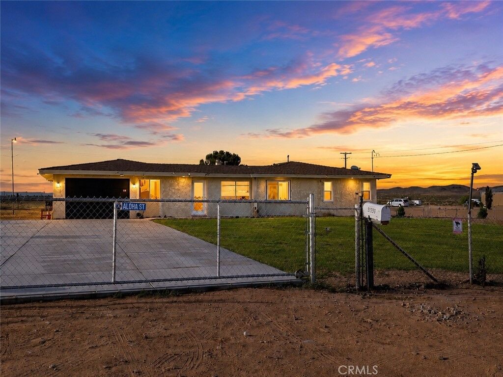 Property Photo:  30630 Mojave  CA 92342 