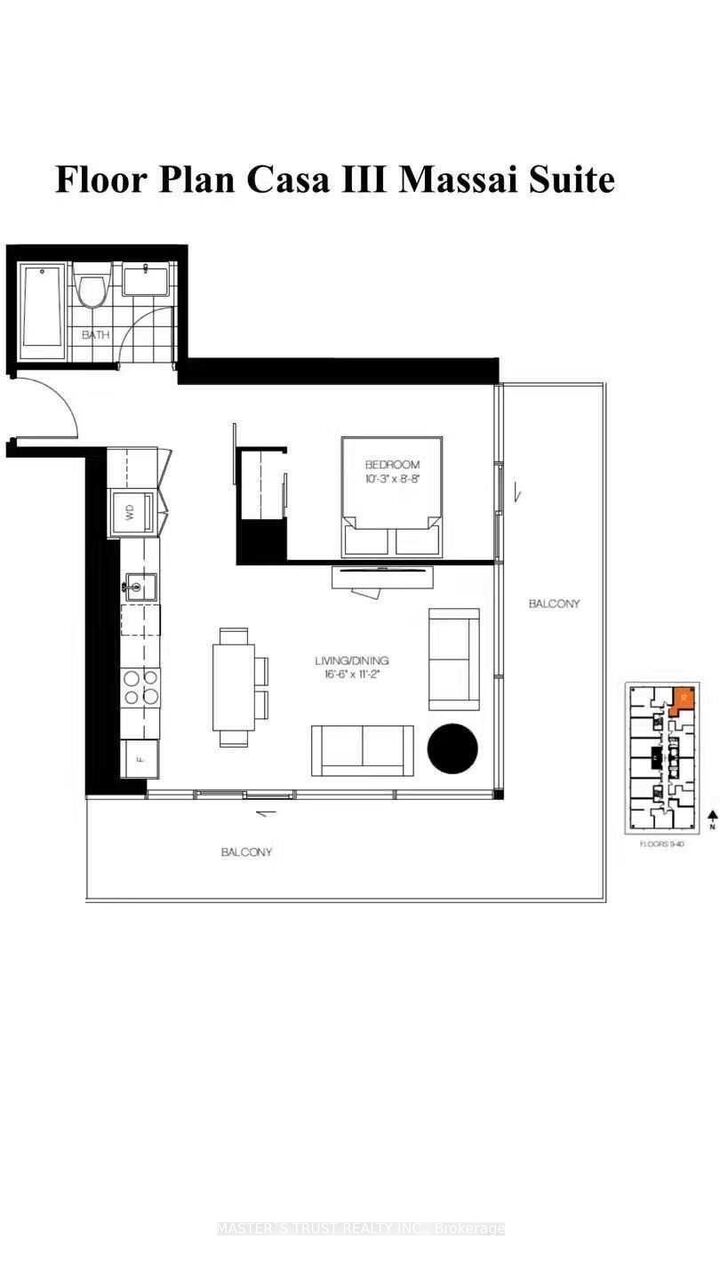 Property Photo: 50 Charles Street E 1803 ON M4Y 0C3