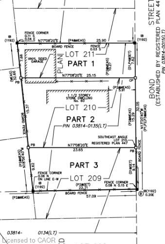 Property Photo:  Lot 3 Bond Street  ON N1R 4B6 