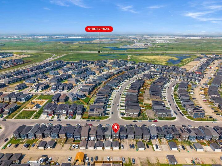 Property Photo: 97 Corner Glen Way NE AB T3N 2L6
