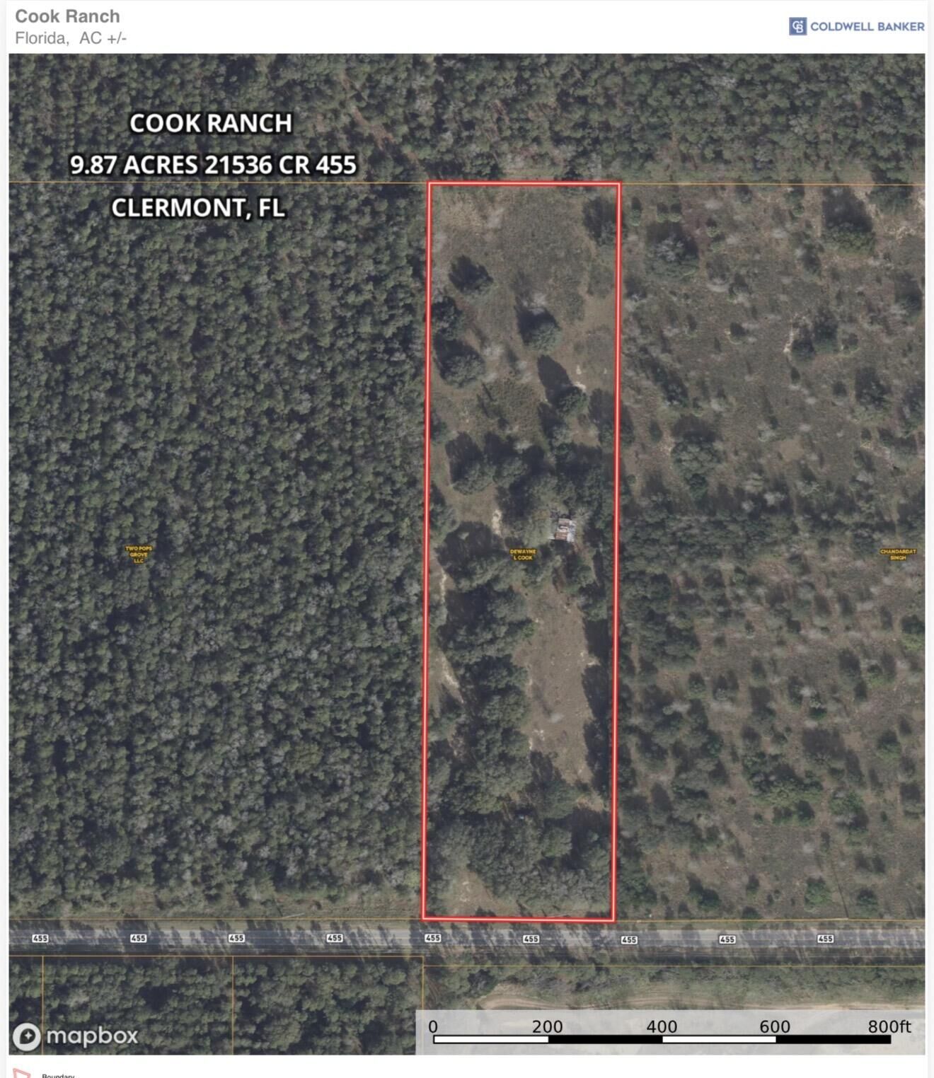 Property Photo: 21536 County Road 455 FL 34715
