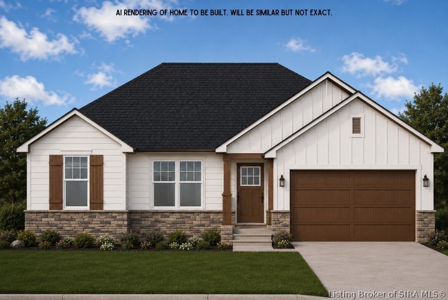 Property Photo:  1111 Pine Meadow Drive Lot 7  IN 47167 