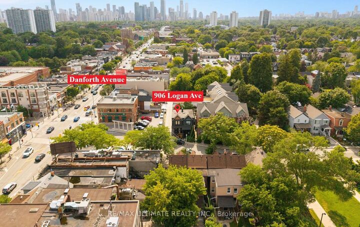 Property Photo: 906 Logan Avenue ON M4K 3E4