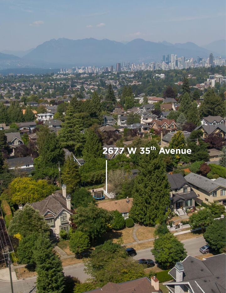 Property Photo: 2677 W 35th Avenue BC V6N 2L9