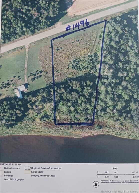 Property Photo:  1496 Route 390  NB E7H 4R7 