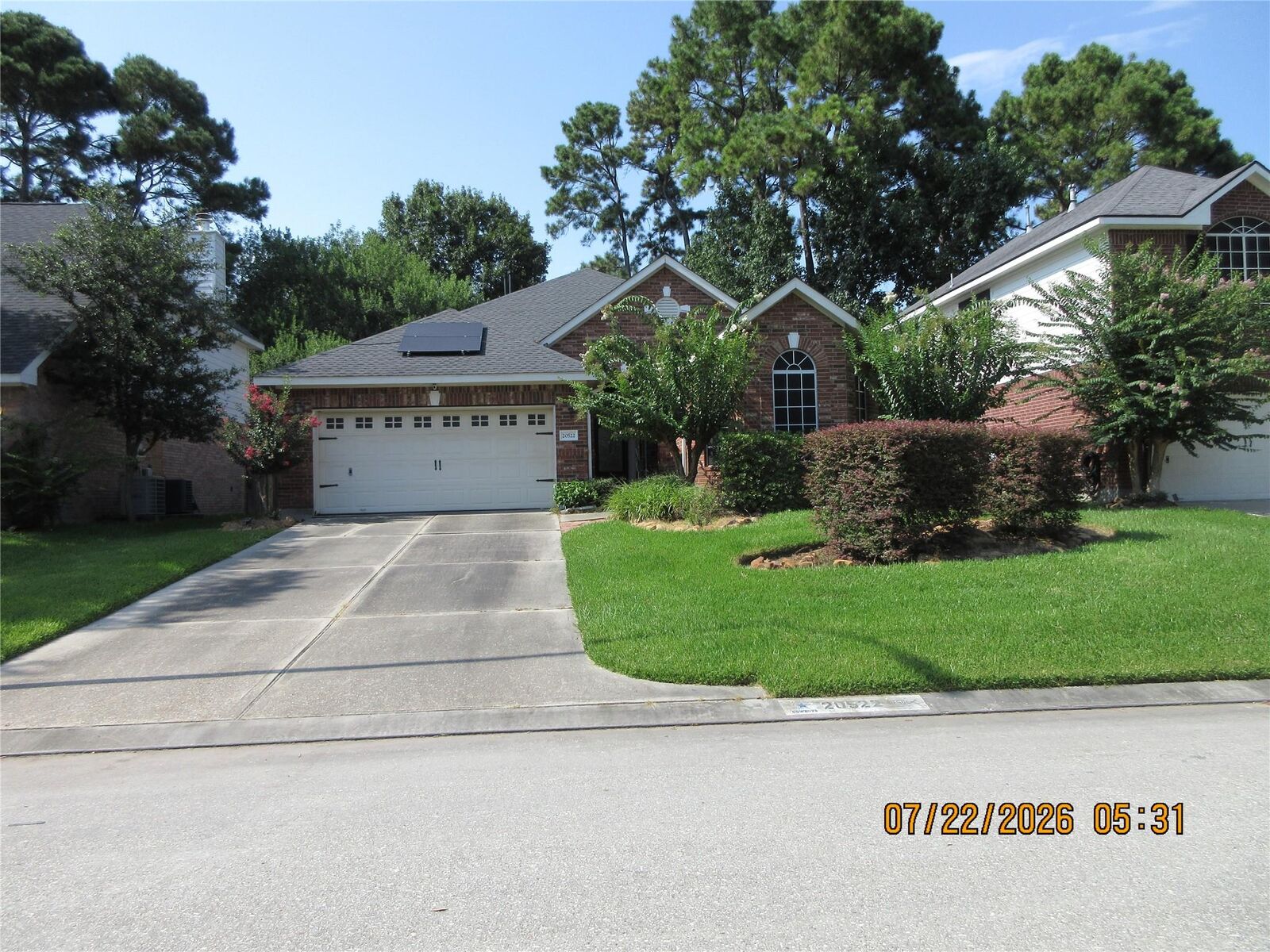 Property Photo: 20522 Umber Oak Court TX 77346