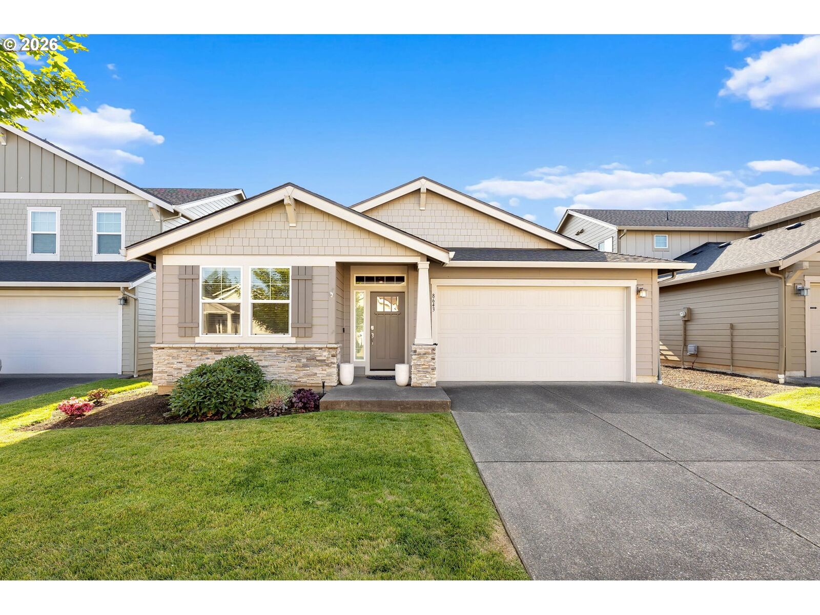 Property Photo:  8643 N Wright St  WA 98607 