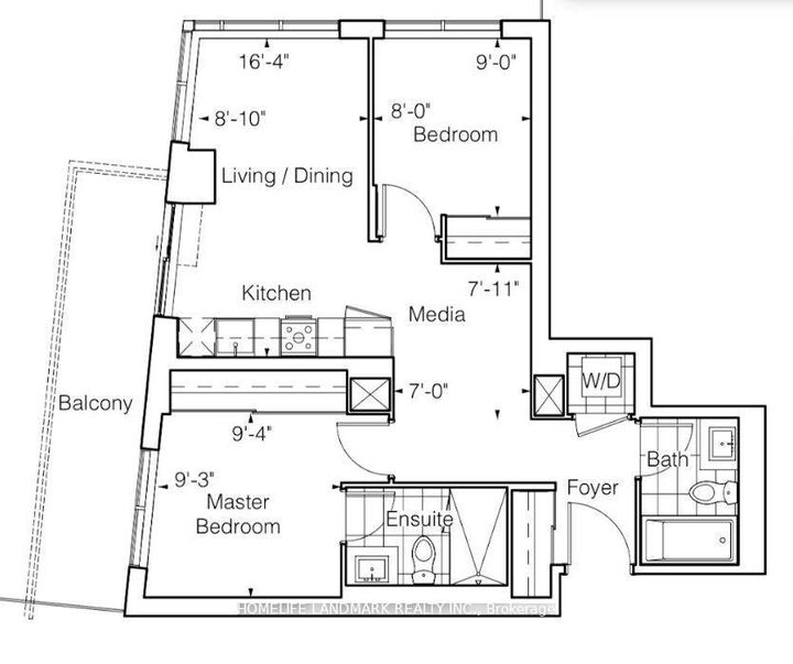 Property Photo: 5105 Hurontario Street 708 ON L4Z 3X7