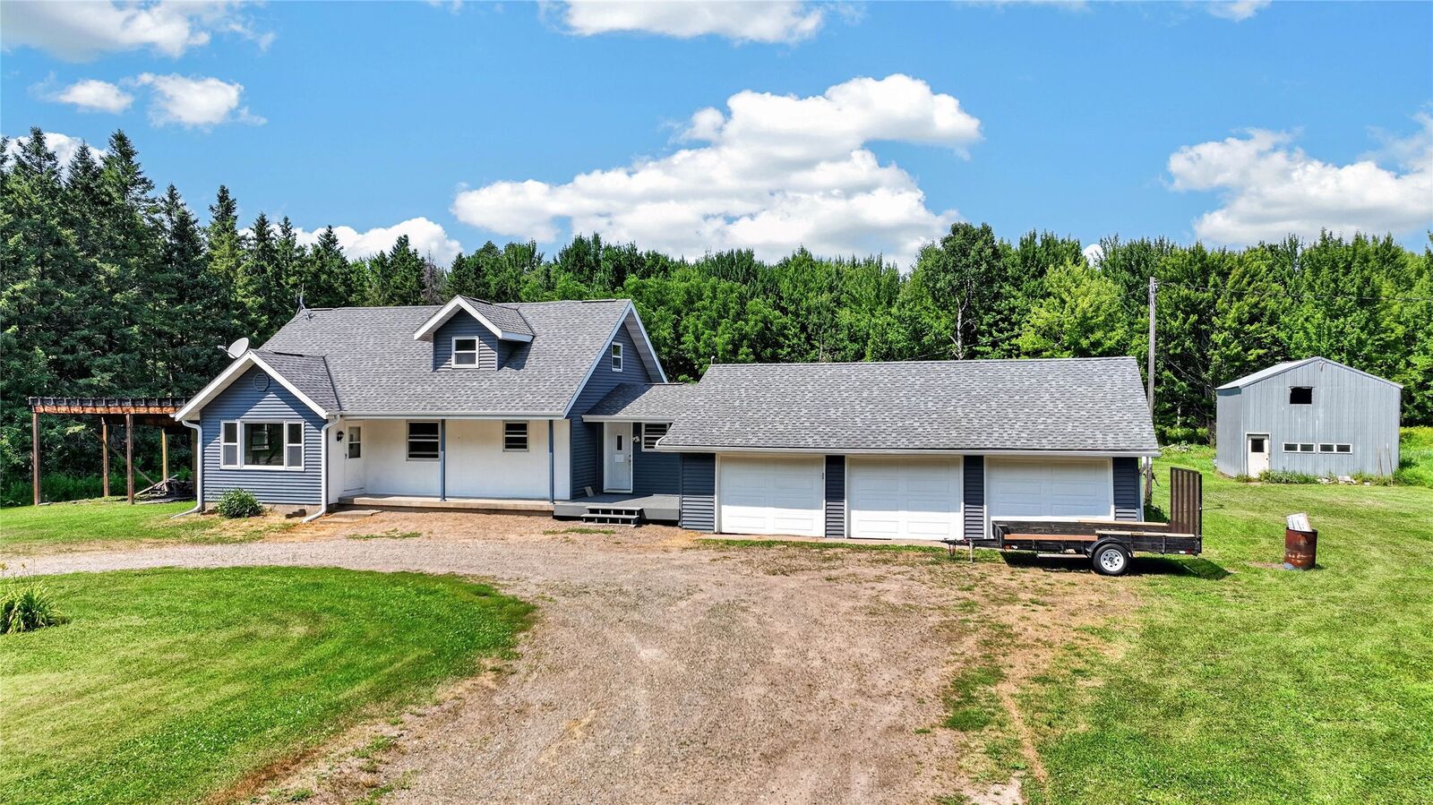 Property Photo:  W5480 County Road X  WI 54563 