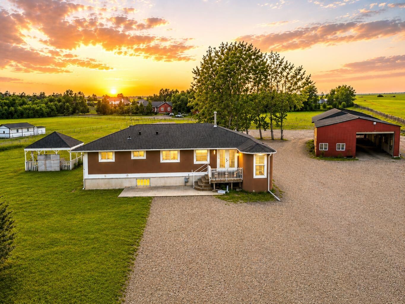 Property Photo: 250257 Conrich Road AB T1Z 0C3
