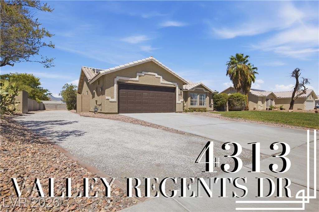 Property Photo:  4313 Valley Regents Drive  NV 89032 