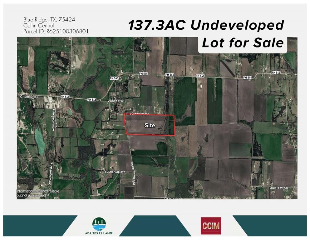 Property Photo:  Tbd 137.3ac County Road 832  TX 75424 