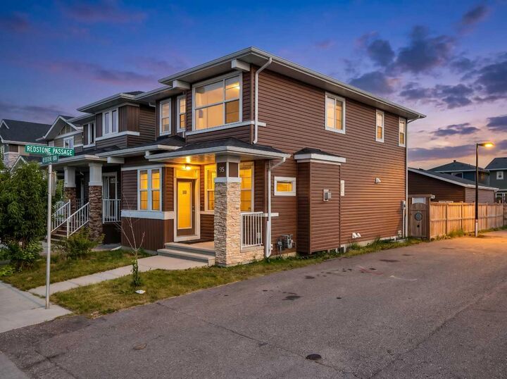 Property Photo: 95 Redstone Park NE AB T3N 0P7
