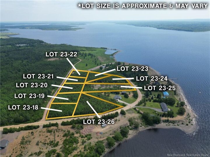 Property Photo:  Lot 23-24 Blueberry Beach Road  NB E4C 3J2 