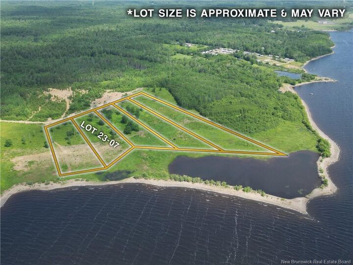 Property Photo:  Lot 23-7 Blueberry Beach Road  NB E4C 3J2 