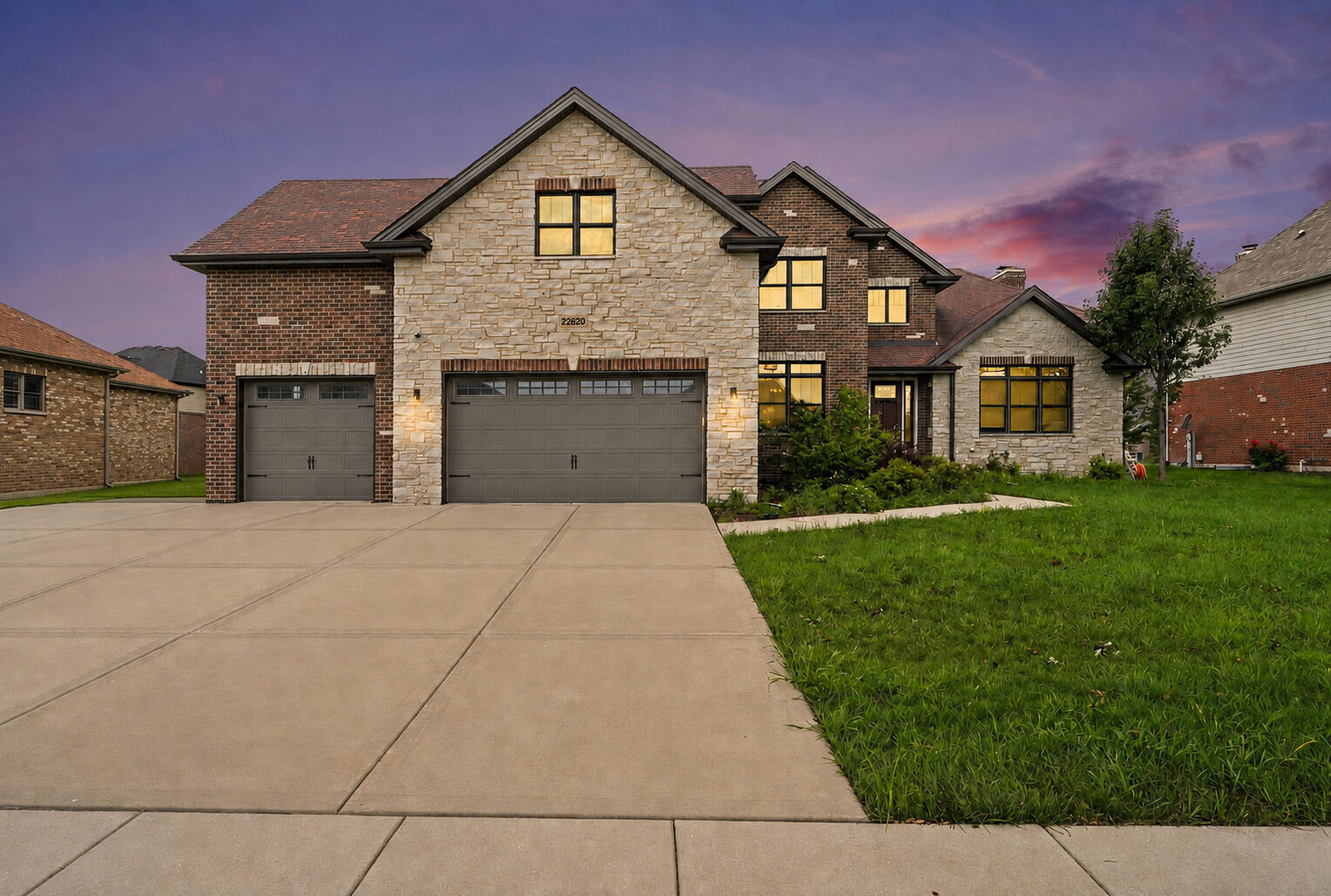 Property Photo:  22620 Hunters Trail  IL 60423 