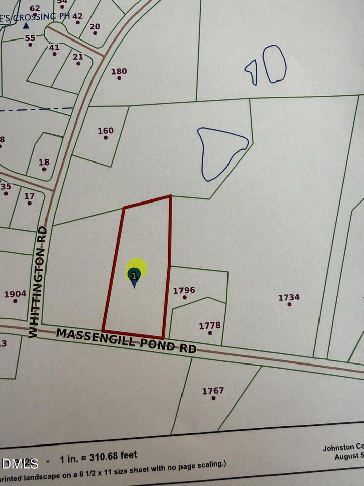 Property Photo: 1 Massengill Pond Road NC 27501