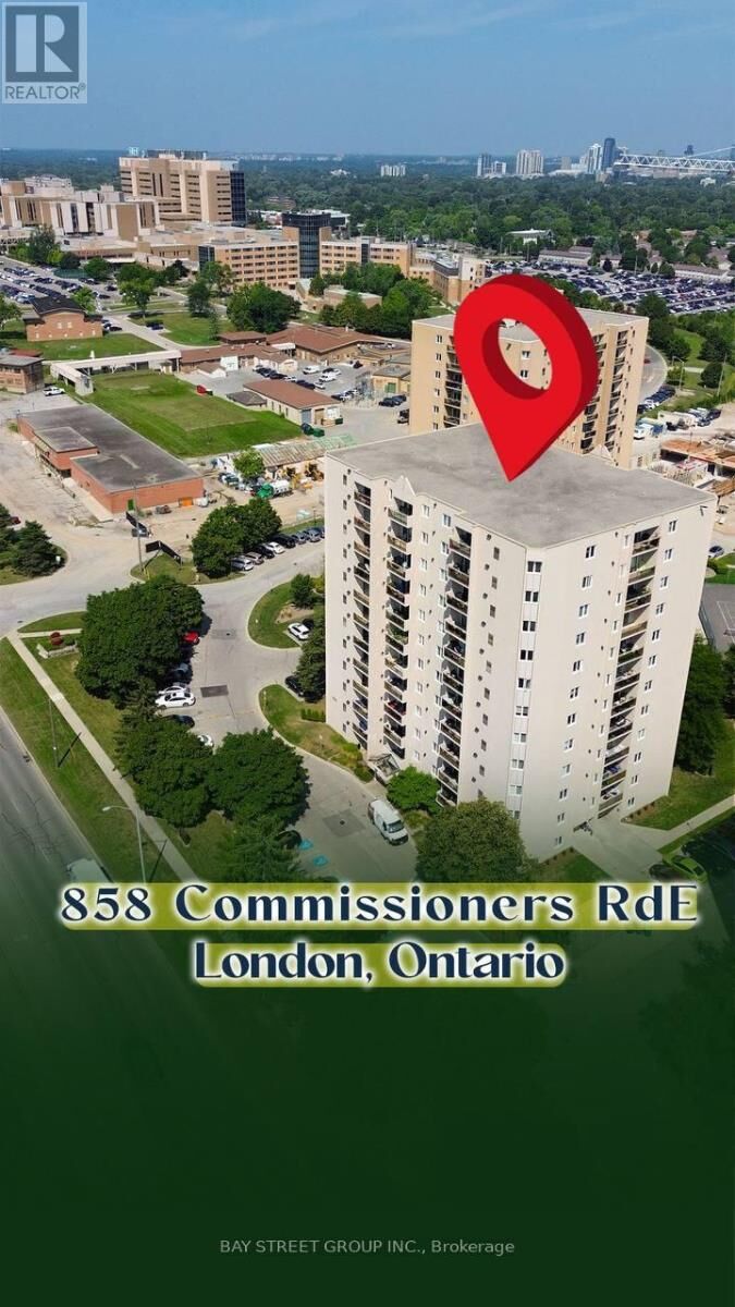 Property Photo:  858 Commissioners Road East 1005  ON N6C 5Y5 