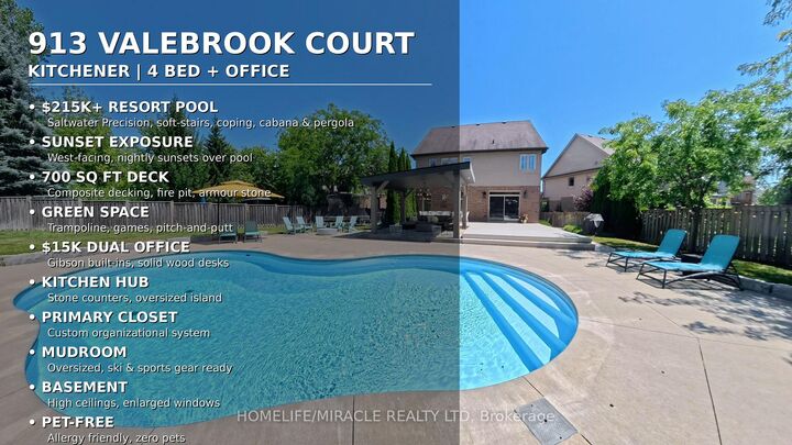 Property Photo: 913 Valebrook Court ON N2A 0E5