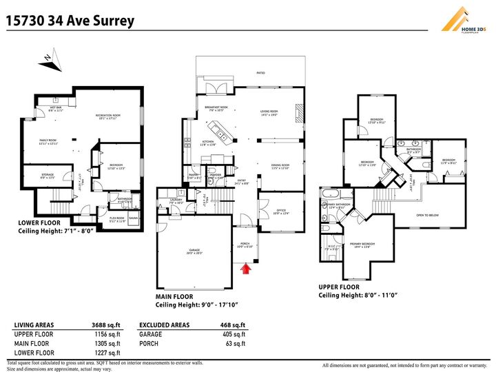 Property Photo: 15730 34 Avenue BC V3Z 3Y4