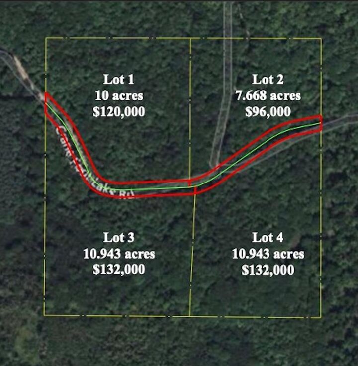 Property Photo: Lot 2 Crane Foot Lake Road WI 54435