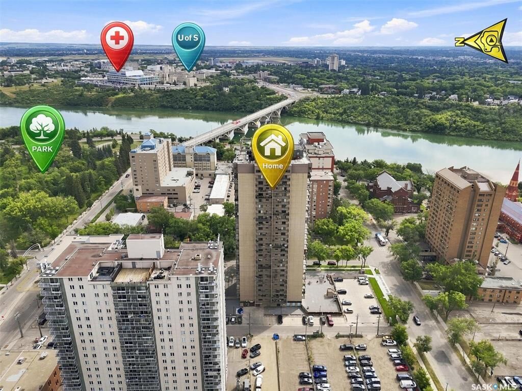 Property Photo: 311 6th Avenue N 1804 SK S7K 7A9