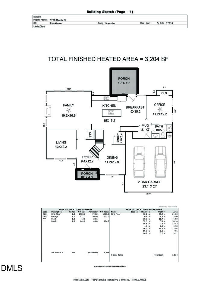 Property Photo:  1708 Ripple Court  NC 27525 
