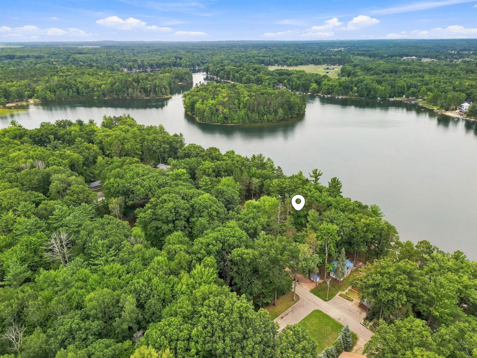 Property Photo: 9545 E School Section Lake Drive MI 49332