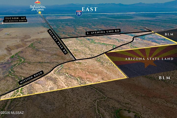 Property Photo: 00 S Mission Rd &Amp Helmet Peak Road 1-14 AZ 85629