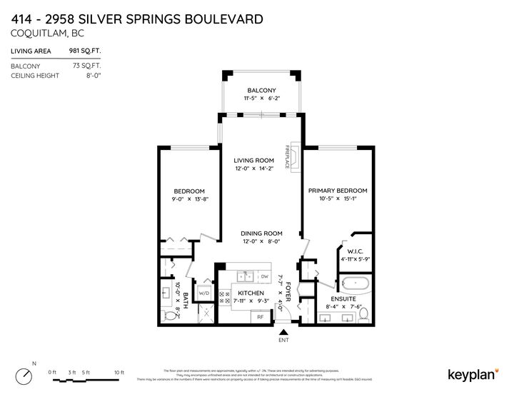 Property Photo:  2958 Silver Spring Boulevard 414  BC V3E 3R9 