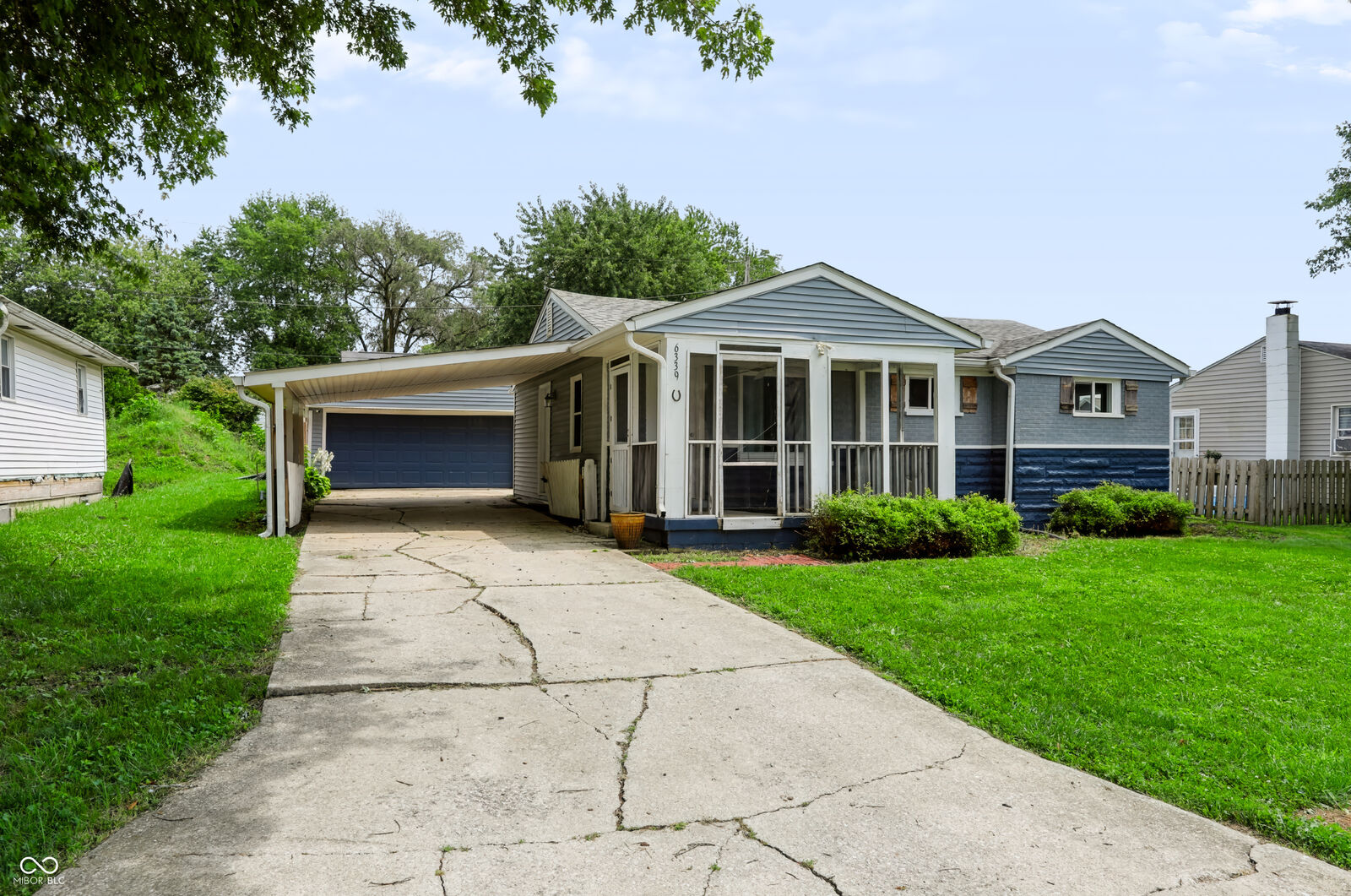 Property Photo: 6339 Vigo Drive IN 46118