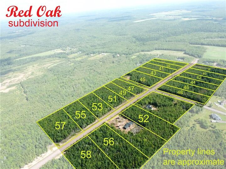 Property Photo:  Lot 25-57 Snowfox Drive  NB E1H 1R3 