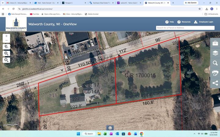 Property Photo:  W9077 County Road A  WI 53115 